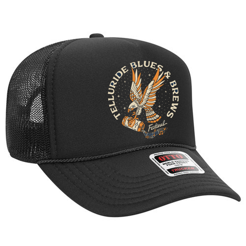Eagle Black Foam Hat