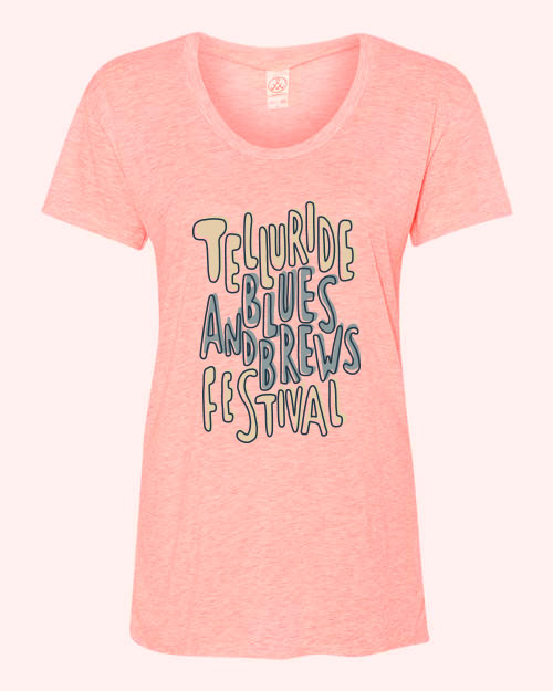 Ladies Rose Shirt - Retro Letters