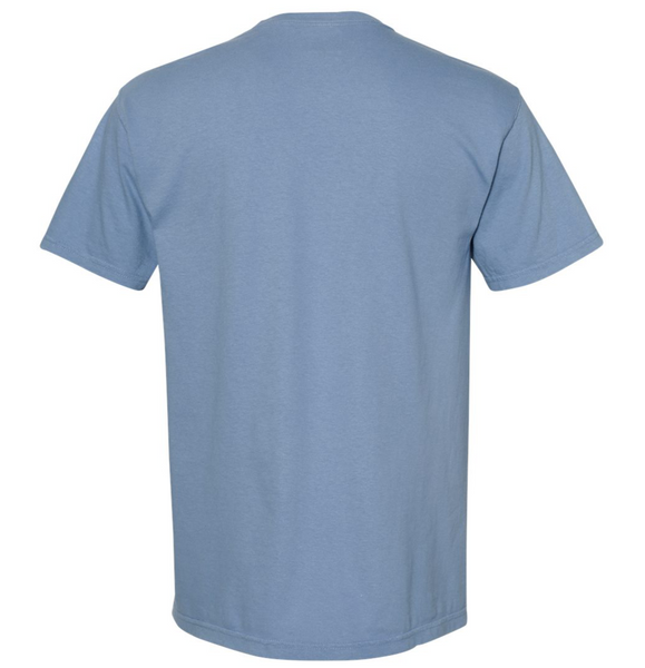 Washed Denim Folk Shirt