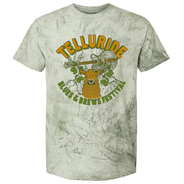 Splatter Fern Elk Design Shirt