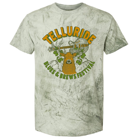 Splatter Fern Elk Design Shirt