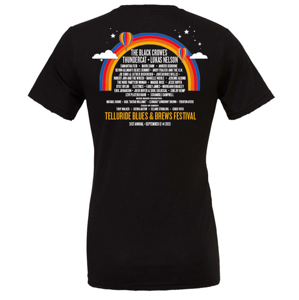 2025 Solid Black Blend Poster Shirt