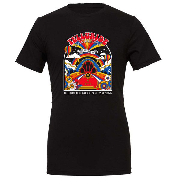 2025 Solid Black Blend Poster Shirt