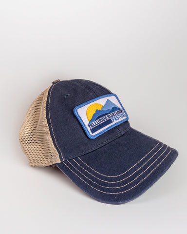 Navy/Khaki Classic Patch Trucker Hat