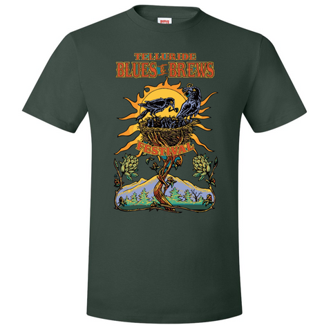 Deep Forest Crowes Nest Shirt