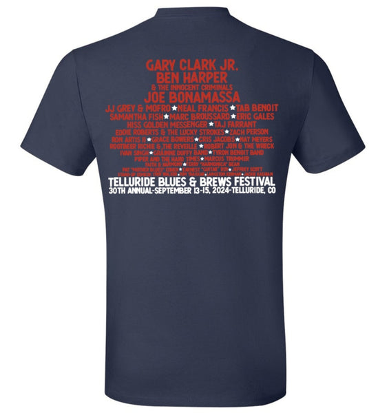 2024 Navy Poster Shirt
