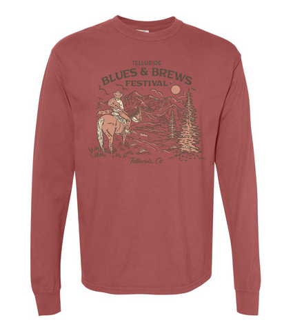 Brick Long Sleeve Cowboy Shirt