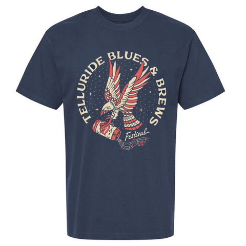 Blue Dusk Eagle Beer Shirt