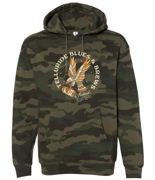 Forest Camo Eagle Hoodie