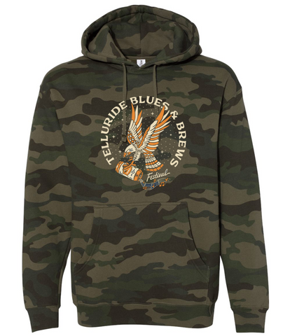 Forest Camo Eagle Hoodie