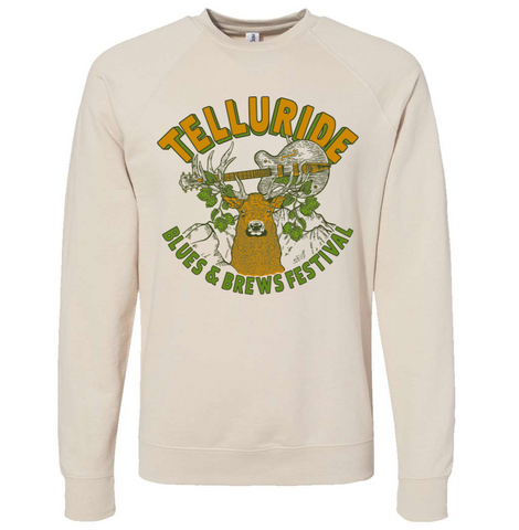 Sand Elk Guitar Crewneck