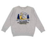 Youth Heather Grey Trailhead Crewneck