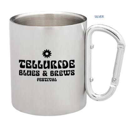 Silver Carabiner Mug