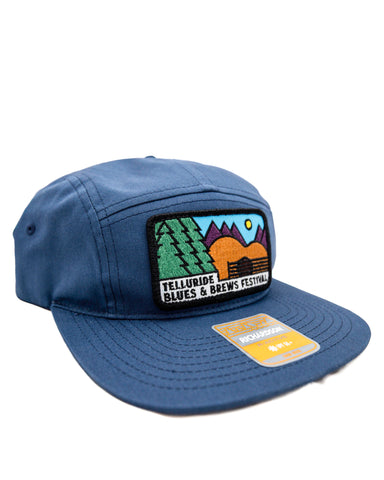 Light Navy Five Panel Hat