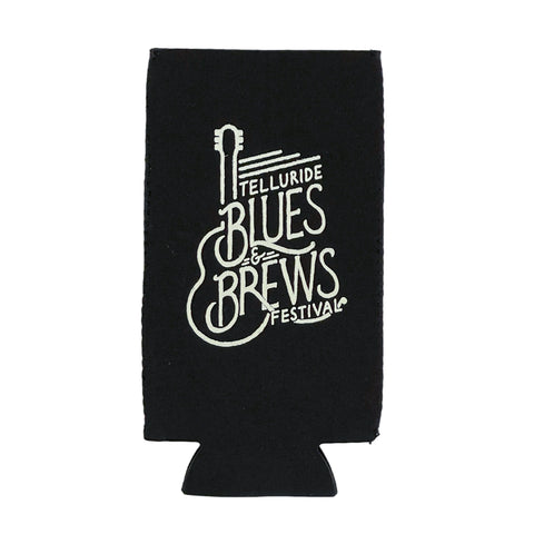 12 oz Black Slim Koozie