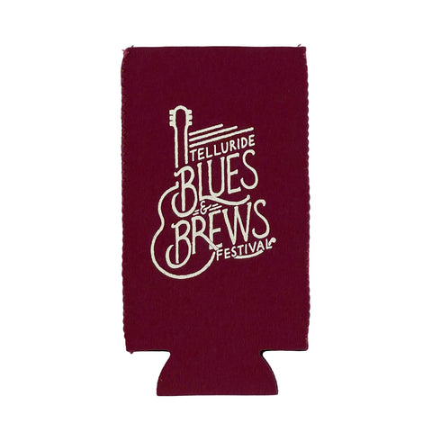 12 oz Eggplant Slim Koozie