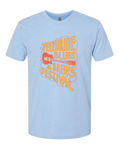 Unisex Columbia Blue Electric Blues Shirt